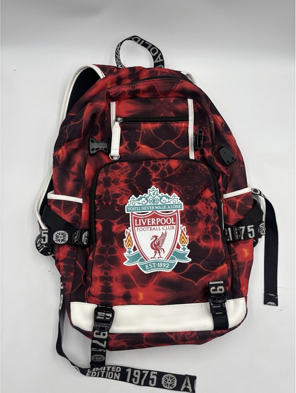 Liverpool FC Red  Aolida Zipper Backpack / Sports Bag Limited Edition